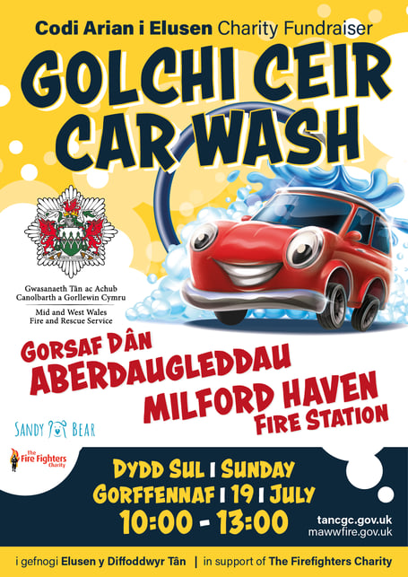 Milford Haven Car Wash Poster