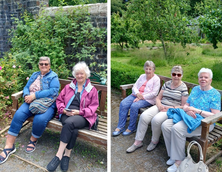 Townswomen’s Guild ladies on their Scolton Manor trip