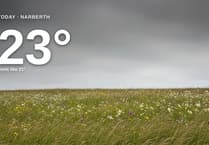 Overcast skies for Narberth today - here's what to expect